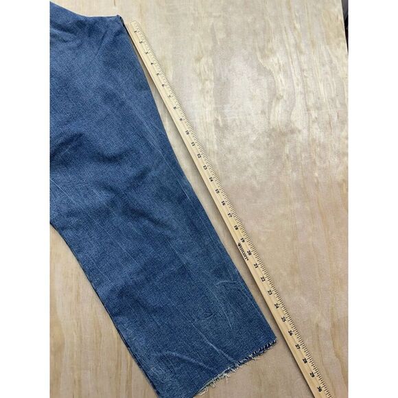 Blank NYC Jeans Plus Sz 24w High Rise Crop Distressed New! $98 - Picture 5 of 5